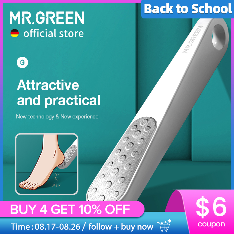 Power Tools Green Color - MR.GREEN Foot File Double Sided Callus