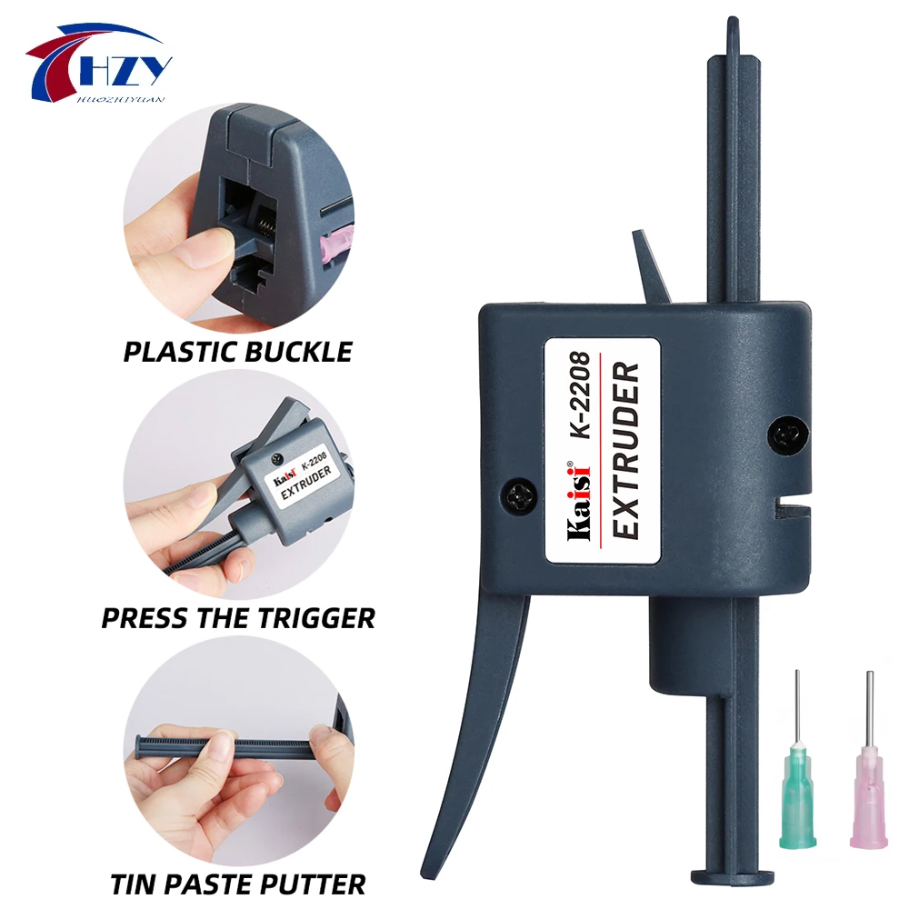 Power Tools Green Color - Kaisi K-2208 TubeMate Solder Paste Extruder