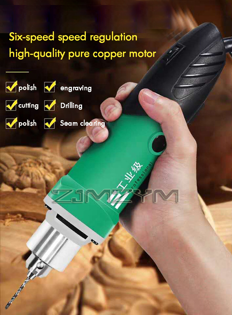 Power Tools Online - 6-Position Variable Speed High-Power Engraver Electric