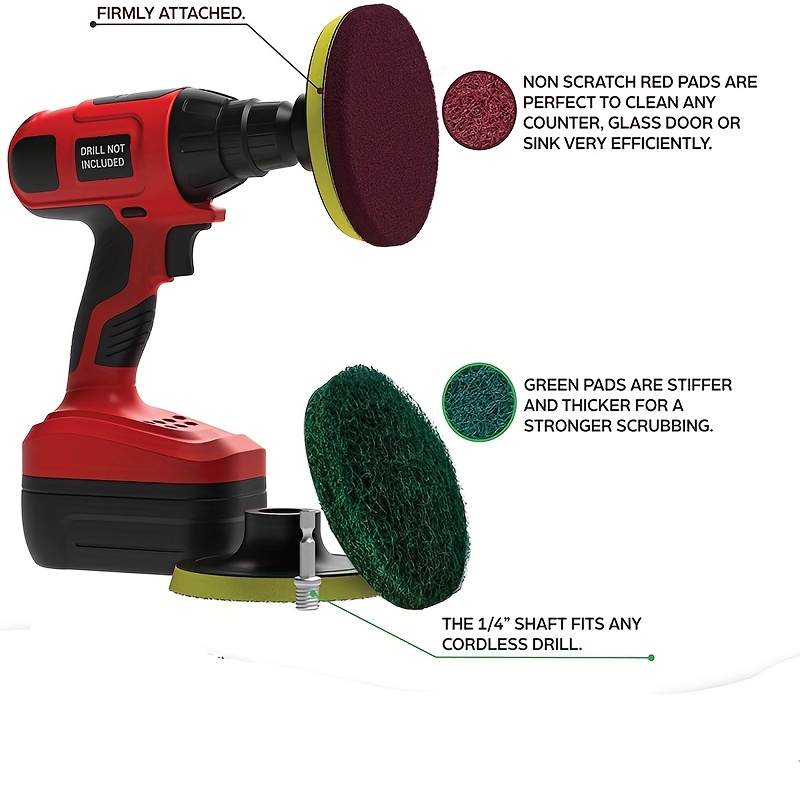 Car Electric Drill Brush Kit E - Power Tools Jack ulasan dan harga