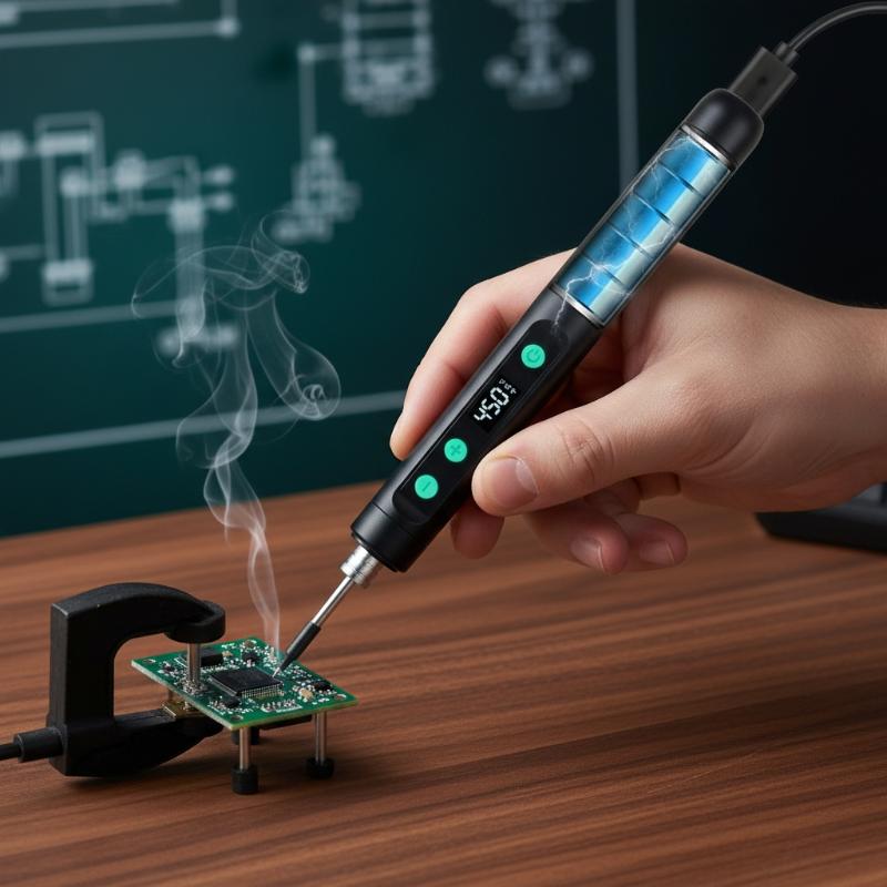 Digital Electric Soldering Iro - Power Tools Technician ulasan dan harga