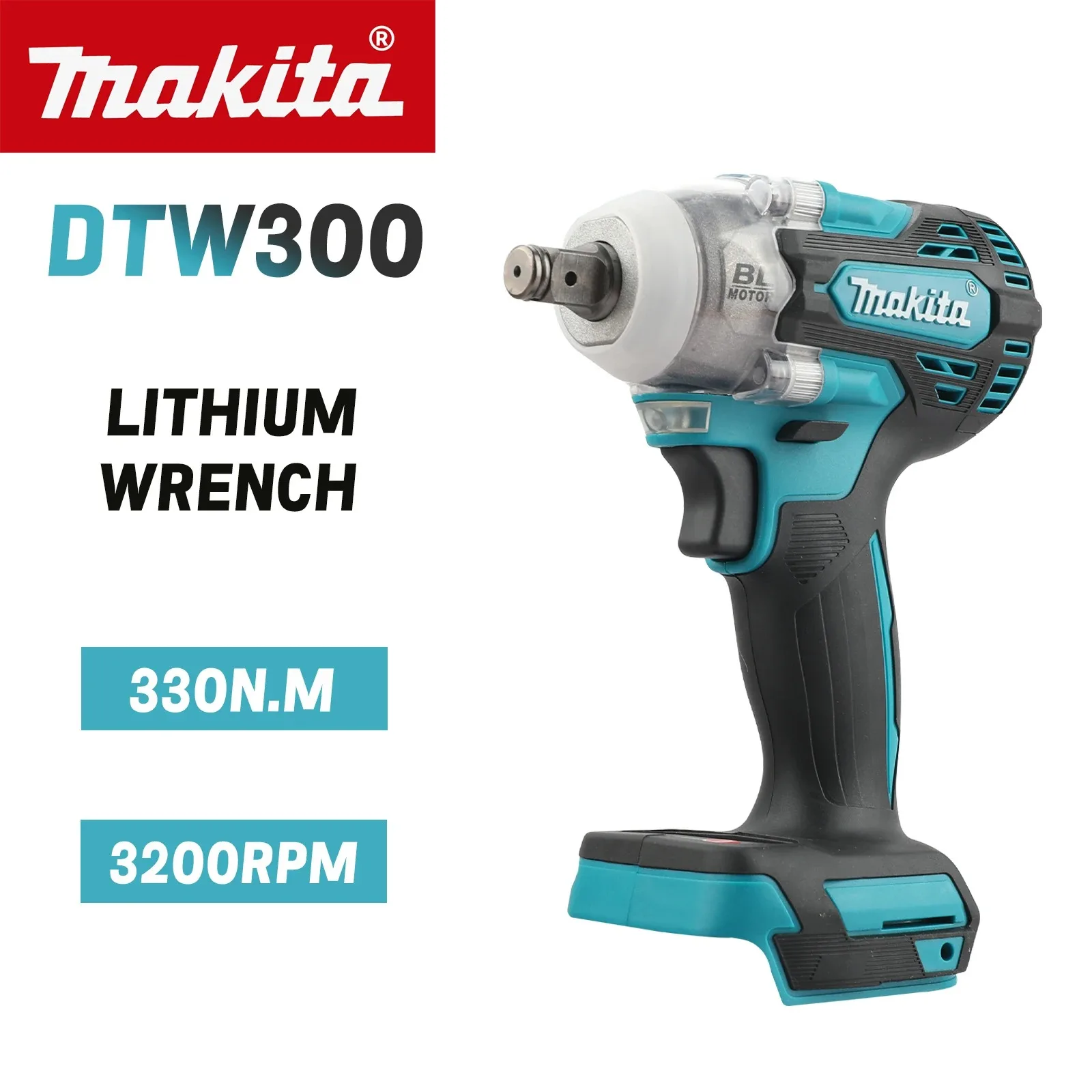 Brushless Makita DTW300 Batter - Power Tools Impact Wrench ulasan dan harga