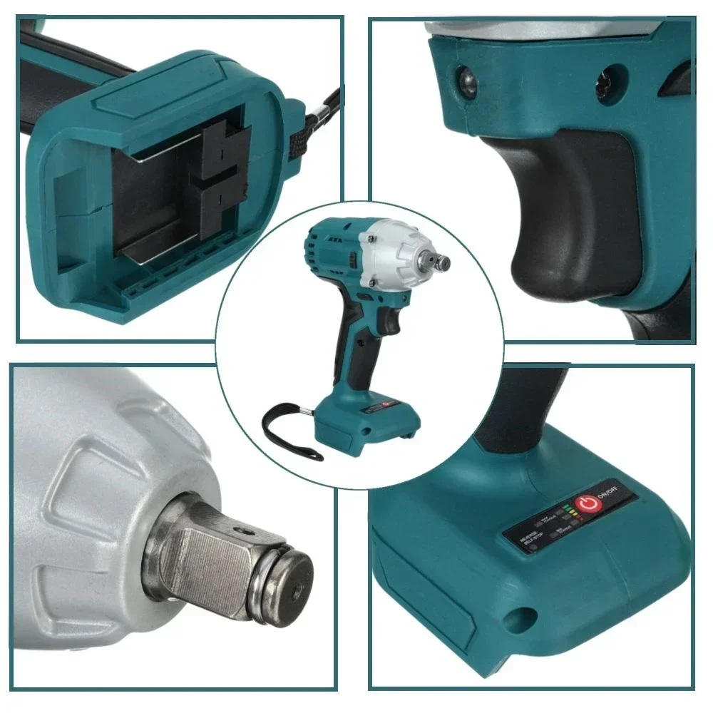 18V Electric Wrench Brushless  - Power Tools Impact Wrench ulasan dan harga