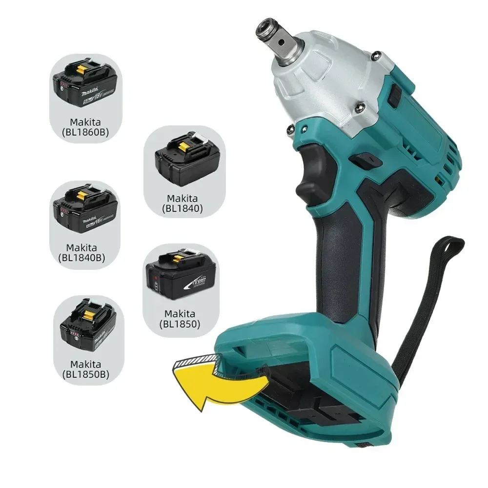 18V Electric Wrench Brushless  - Power Tools Impact Wrench ulasan dan harga