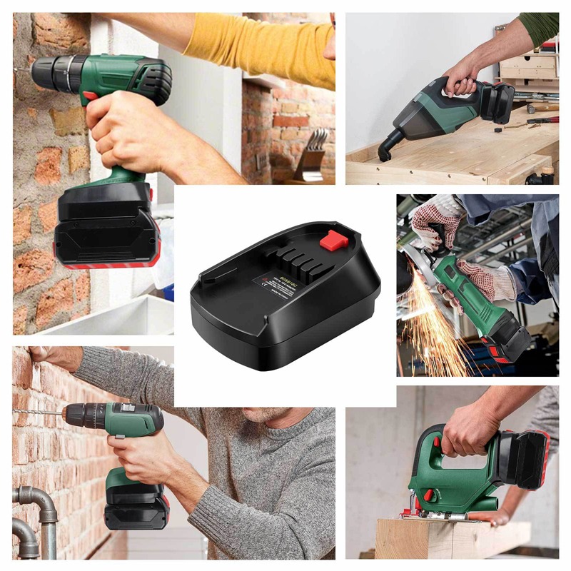 Battery Adapter For Bosch/Dewa - Power Tools Green Color ulasan dan harga