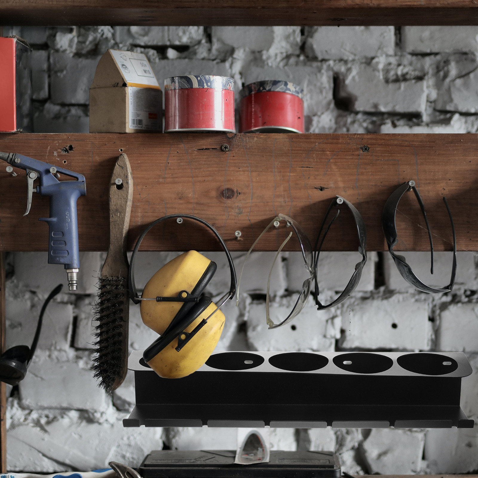 1Set Heavy Duty Metal Power To - Power Tools Organizer ulasan dan harga