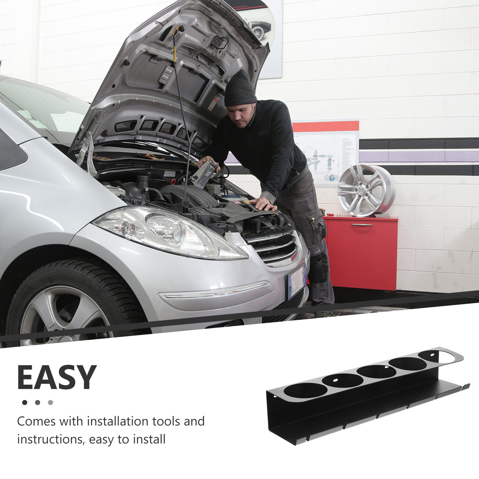 1Set Heavy Duty Metal Power To - Power Tools Organizer ulasan dan harga