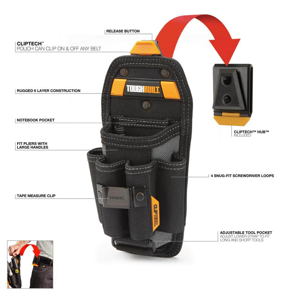 TOUGHBUILT TB-CT-36-L6 Technic - Power Tools Technician ulasan dan harga