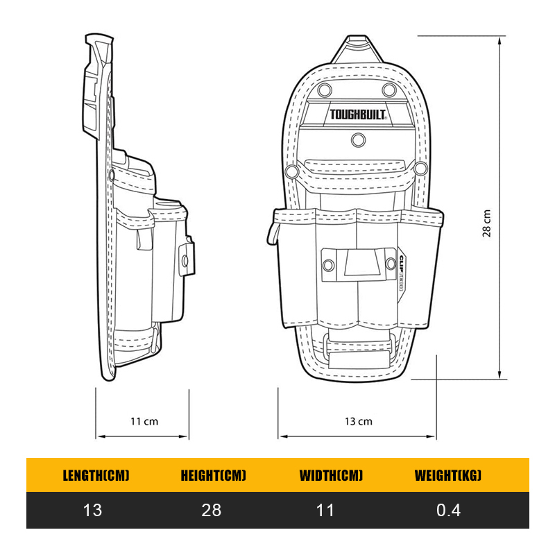 TOUGHBUILT TB-CT-36-L6 Technic - Power Tools Technician ulasan dan harga
