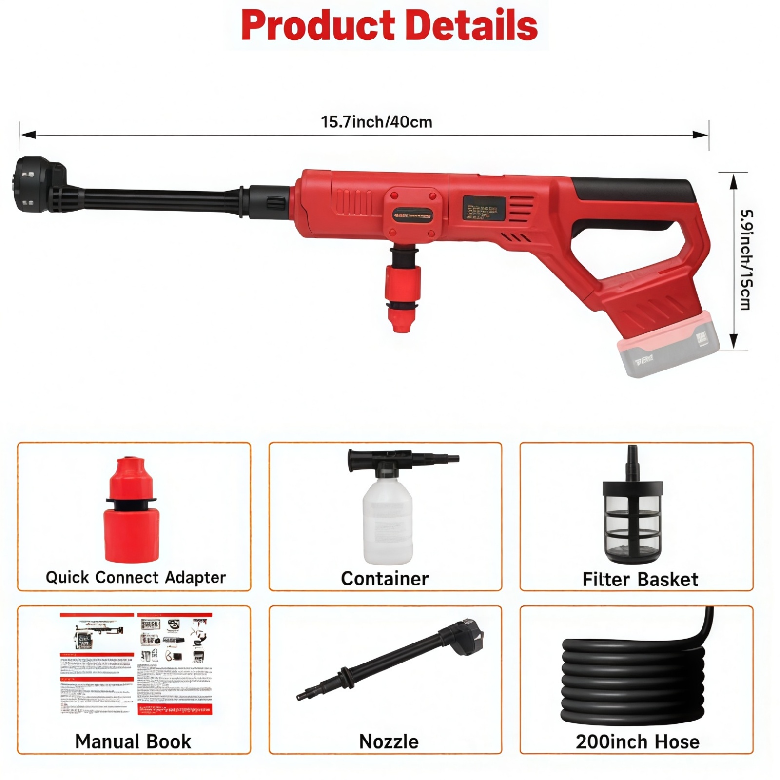 Cordless Pressure Washer for M - Power Tools Automotive ulasan dan harga
