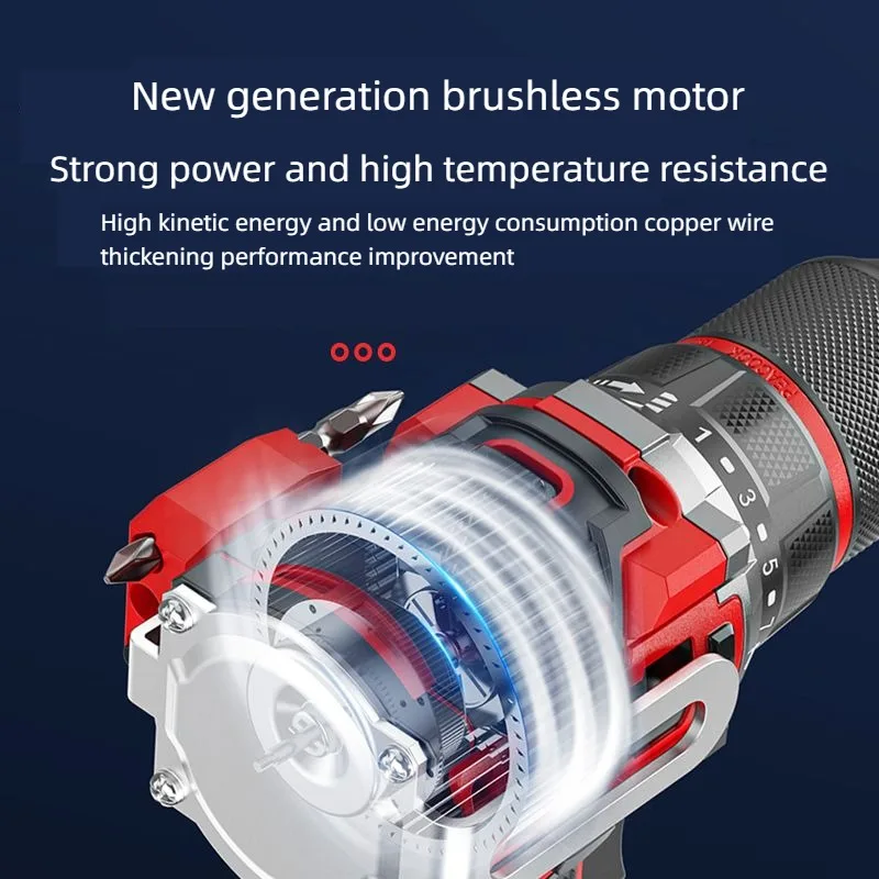 Brushless Electric Drill Tappi - Power Tools Ingco ulasan dan harga