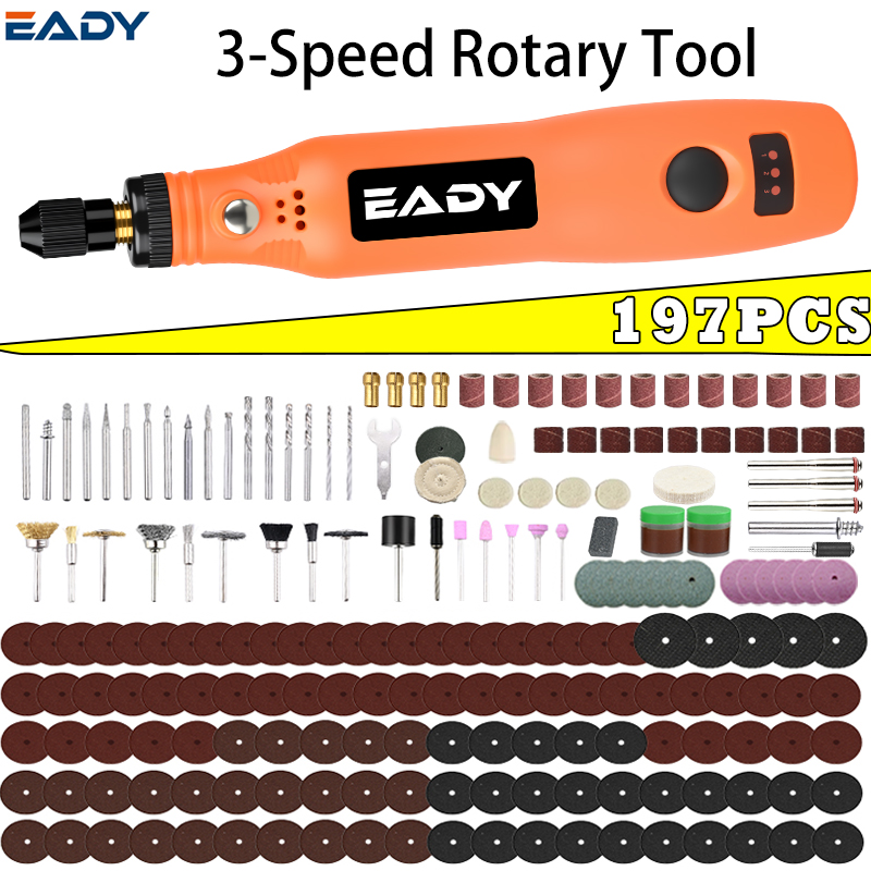 USB Cordless Rotary Tool Kit – - Power Tools Jack ulasan dan harga