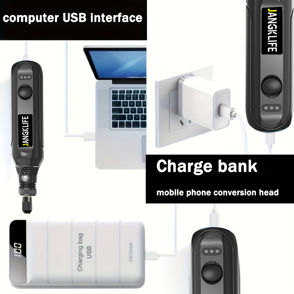 JANGKLIFE USB Cordless Rotary  - Power Tools Ingco ulasan dan harga