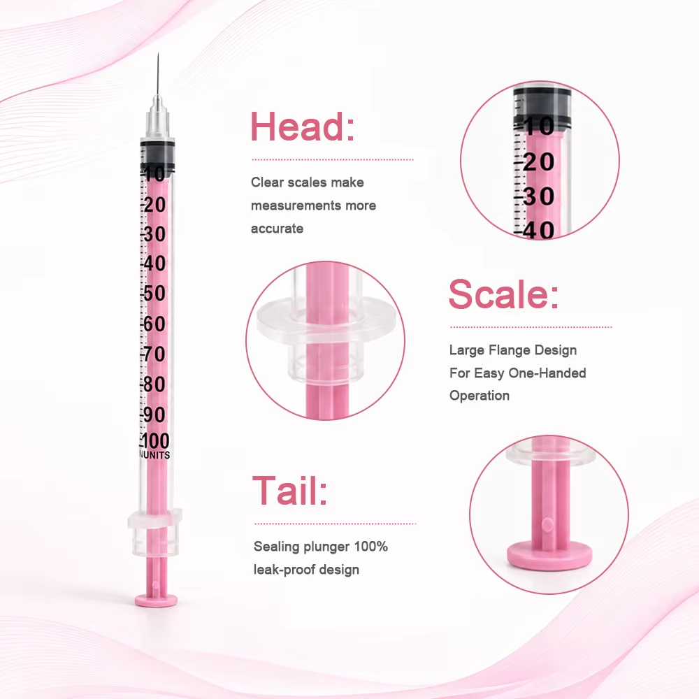 100Pcs/Box Beauty 1ml Pink Ins - Power Tools Organizer ulasan dan harga
