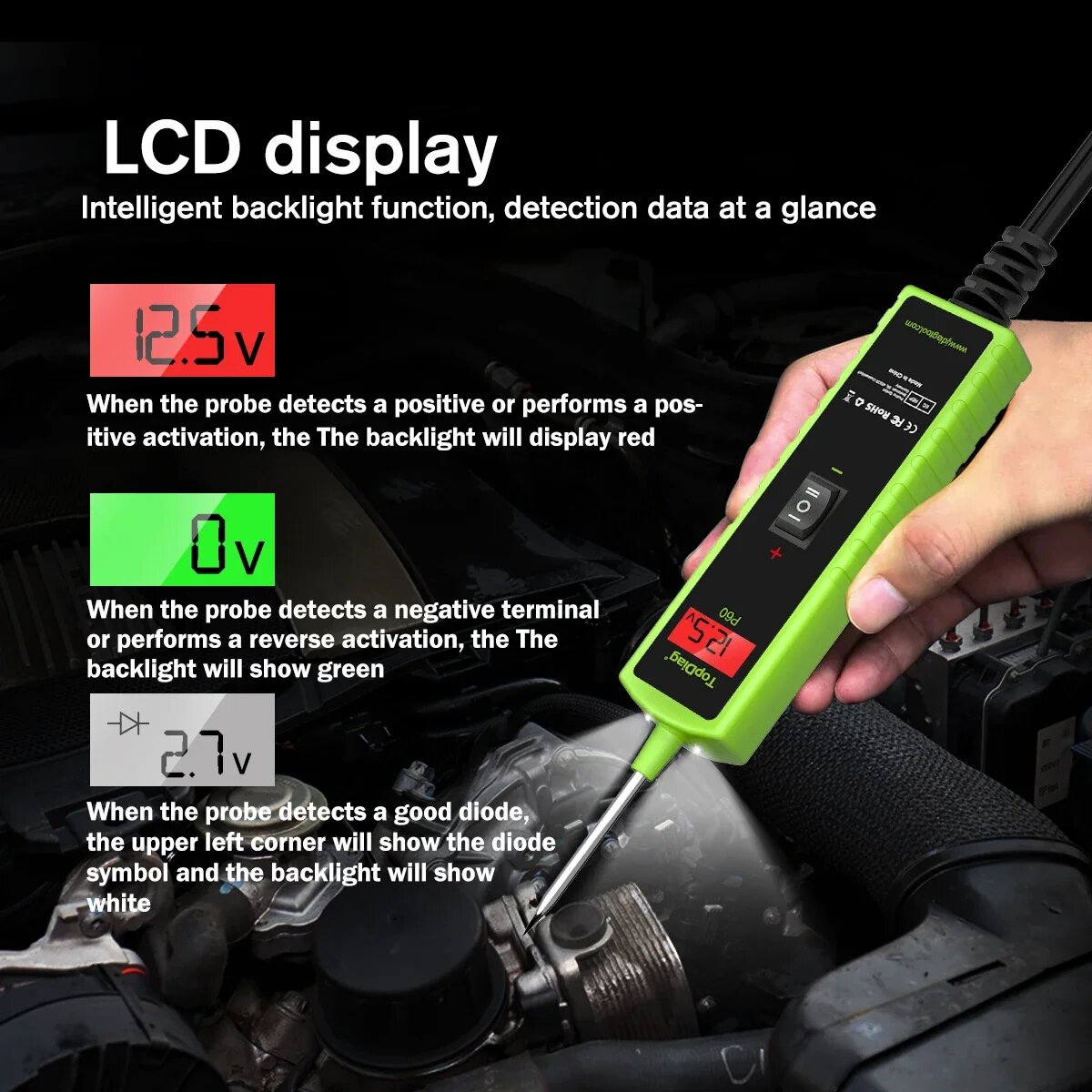 Jdiag P60 Automotive Power Cir - Power Tools Automotive ulasan dan harga