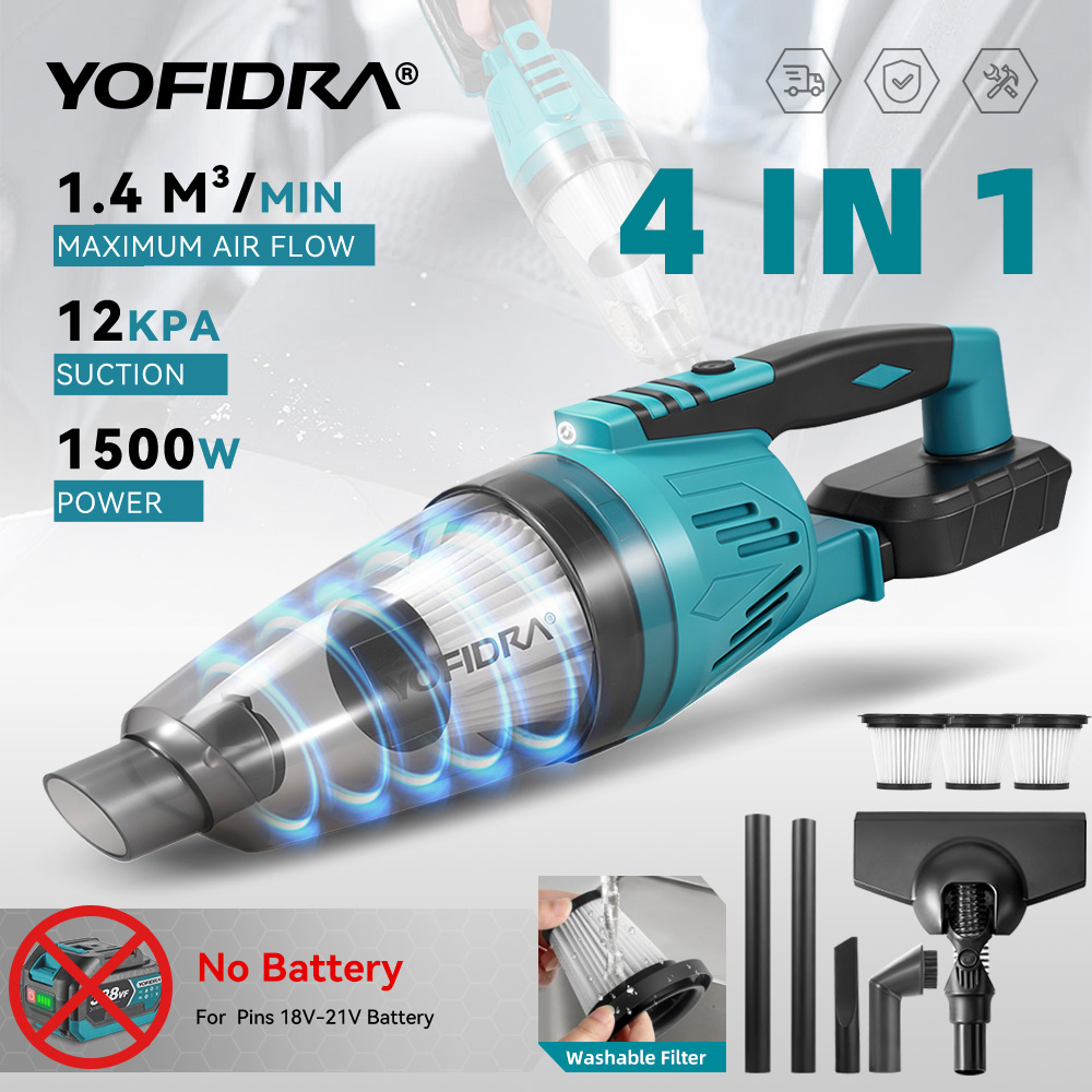 YOFIDRA 1500W 12KPA Electric V - Power Tools Automotive ulasan dan harga