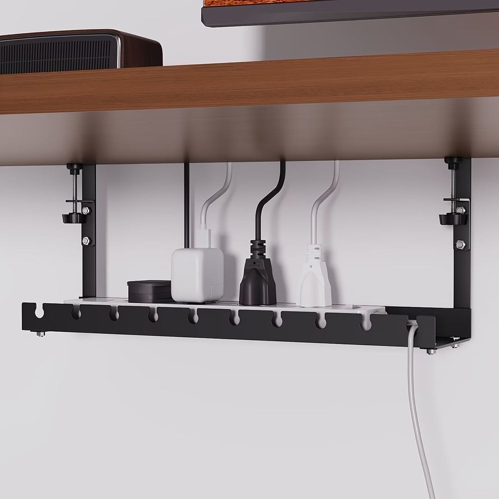 Desktop Cable Management Tray, - Power Tools Organizer ulasan dan harga