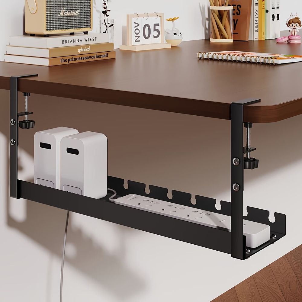 Desktop Cable Management Tray, - Power Tools Organizer ulasan dan harga
