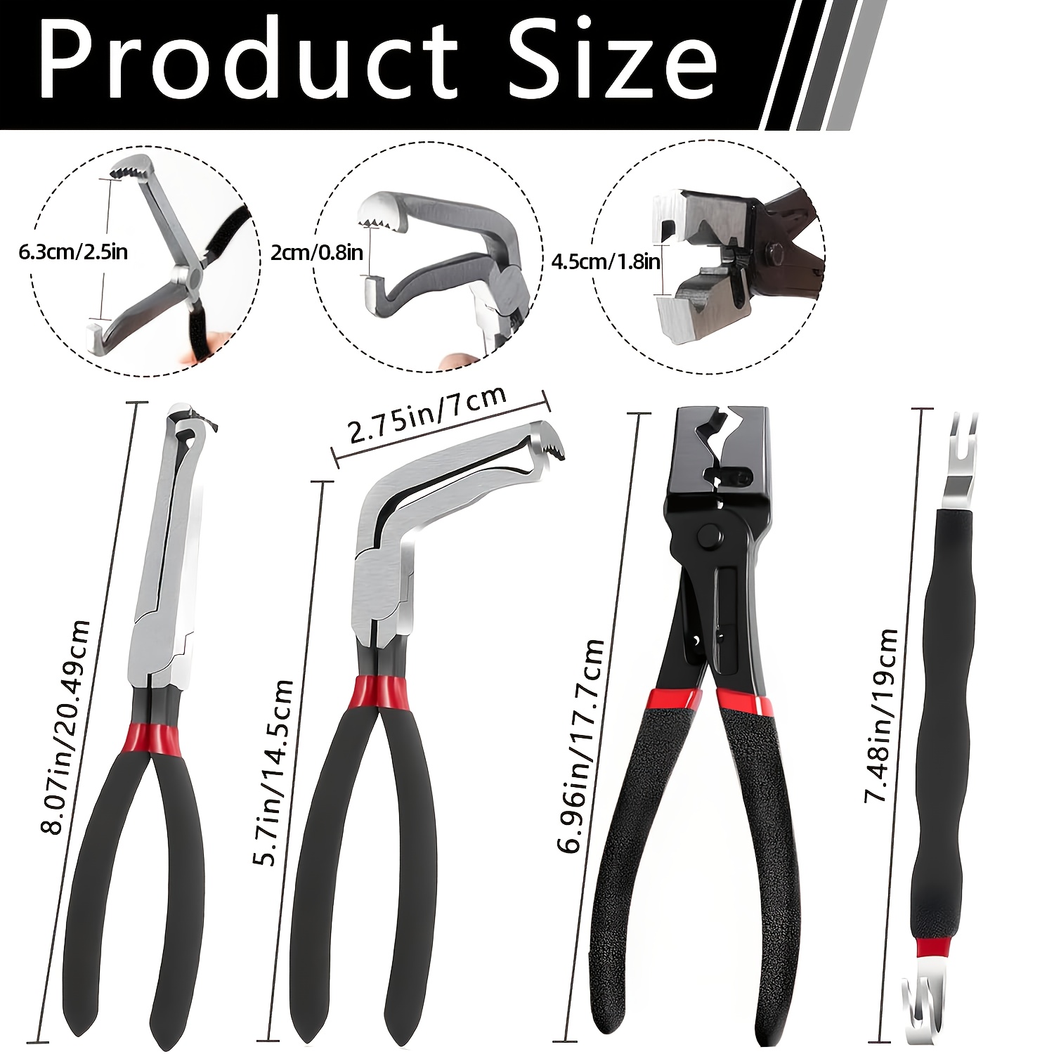 5Pcs Electrical Disconnect Pli - Power Tools Automotive ulasan dan harga