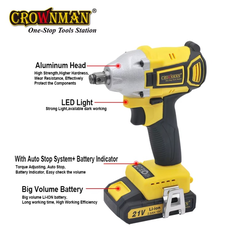 Power Tools Brushless Cordless - Power Tools Impact Wrench ulasan dan harga