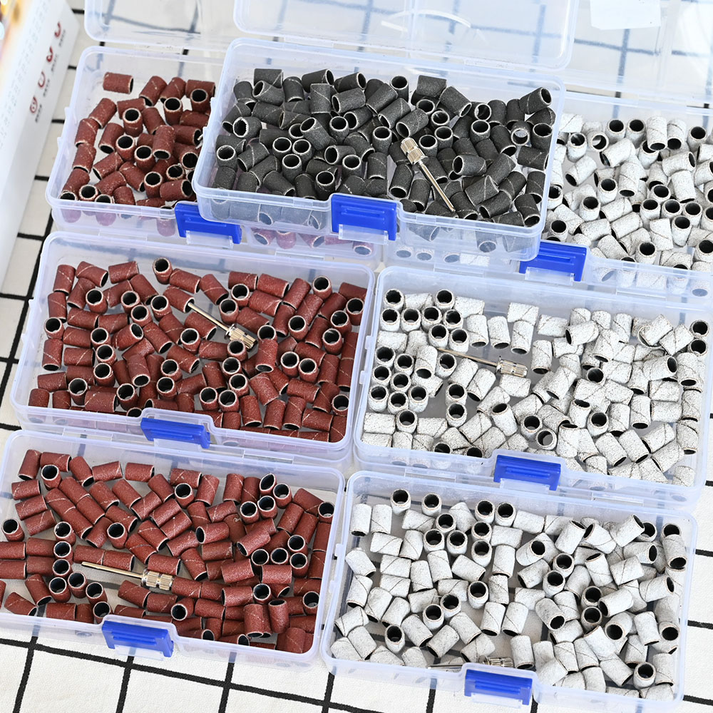 100Pcs/Box Nail Art Sanding Ba - Power Tools Organizer ulasan dan harga