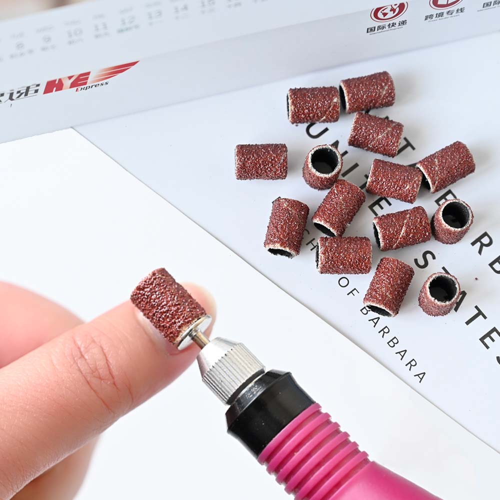 100Pcs/Box Nail Art Sanding Ba - Power Tools Organizer ulasan dan harga