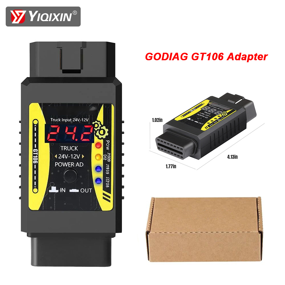 Godiag GT106 Plus Heavy Duty T - Power Tools Technician ulasan dan harga