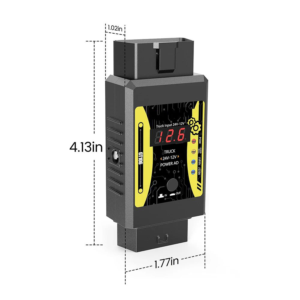 Godiag GT106 Plus Heavy Duty T - Power Tools Technician ulasan dan harga