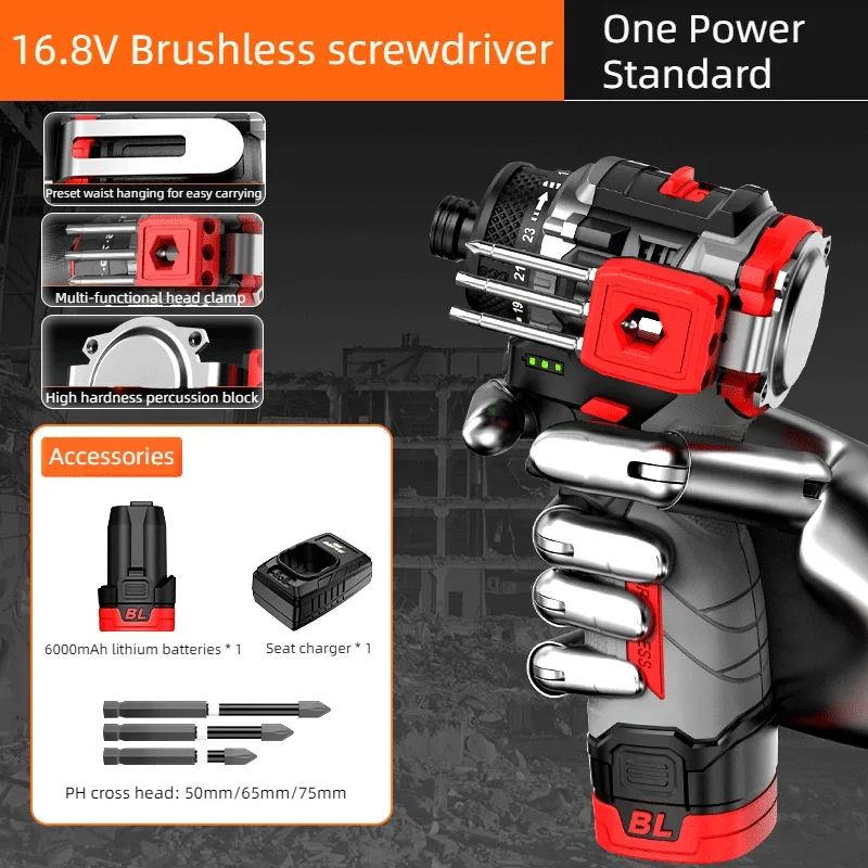 NANWEI Brushless Electric Dril - Power Tools Ingco ulasan dan harga