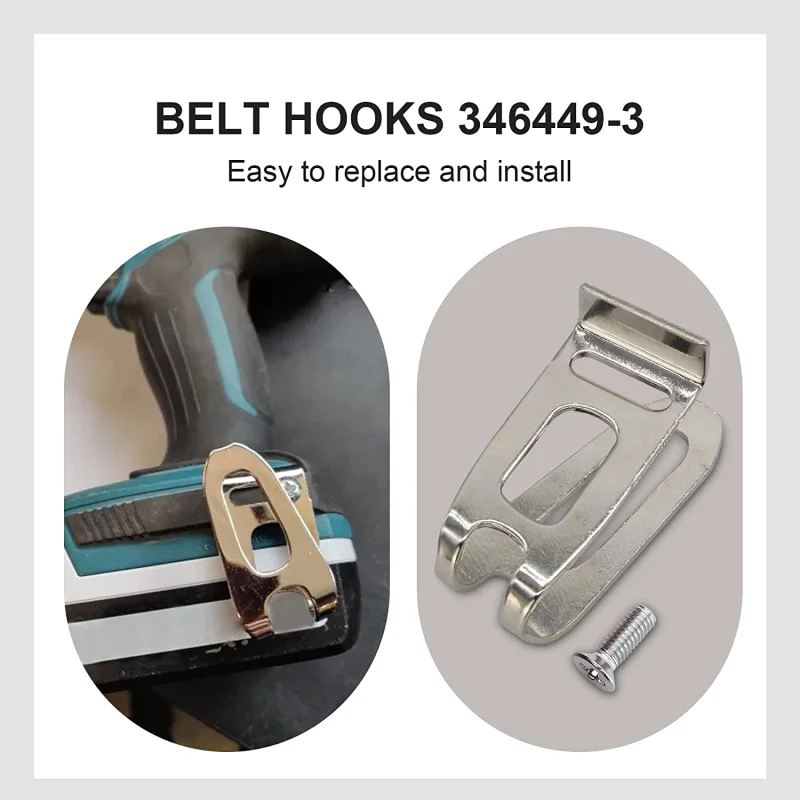Belt Clip Hook With Screw For  - Power Tools Organizer ulasan dan harga